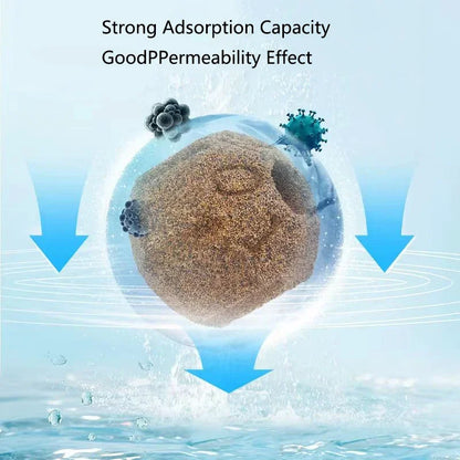 200/300/500g Nano Aquarium Fish Tank Filter Media Hollow Particles Biological Ball Bio filter for Aquarium Accessories New