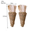 Natural Straw Rope Carrot Hamster Molar Chew toy Small Pets Toys For Hamster Rabbit Grinding Products Gnaw Toy Supplies New