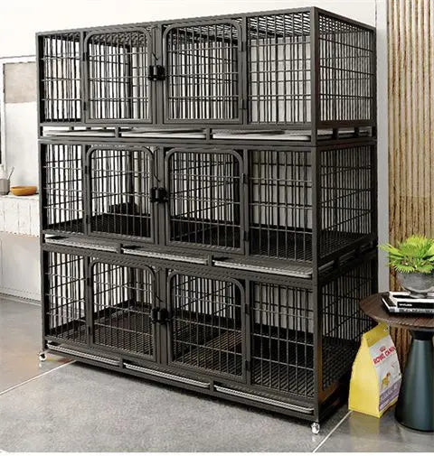 Cat cage breeding  pairingbreeding  breeding  three-layer display cage rabbit puppy