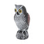 Owl Bird Deterrent Garden Plastic Owls to Keep Birds Away Waterproof Sunscreen Owl to Scare Birds Away Fake Owl for Birds