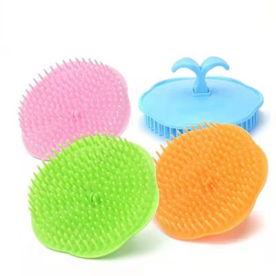 Pet Dog Cat Bath Brush Comb Cute Lovely Fur Grooming Massage Device Colorful Round Hair Brushes best selling products dogs