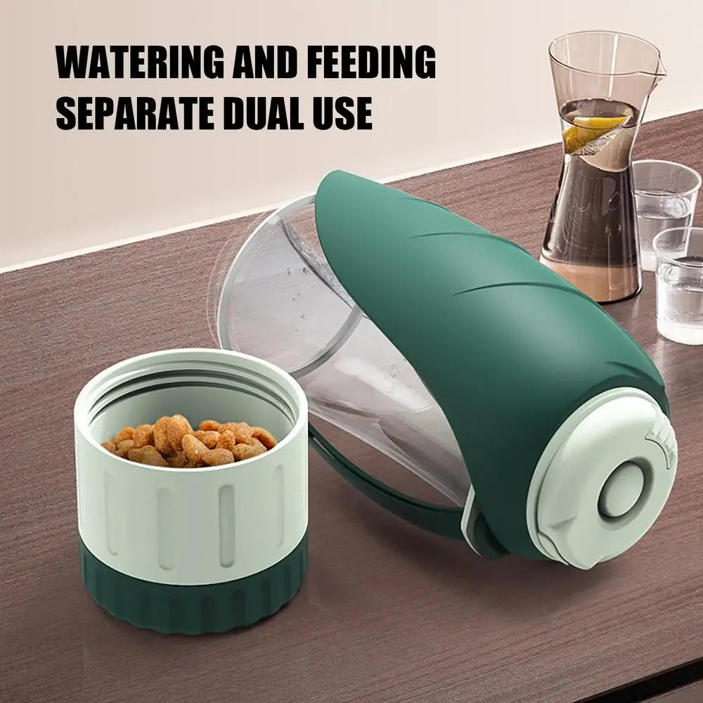Portable Dog Water Bottle 300ml Leakproof Dog Drinking Bottle Dog Water Bottle Travel For Walking Hiking Camping Picnicking