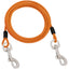 Steel Wire Dog Leashes with Two Head Dogs, Anti-Bite, Tie Out Cable for Small Big Pets, Outdoor Double Steel Wire Rope Lead, New