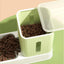 Cat Automatic Feeder Water And Food Dispenser For Pets Transparent Large Capacity Dogs Feeder Supplies Water Dispenser Pet