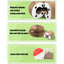 Cat Scratching Pad Organ Magnetic Foldable Scratchers Multipurpose Scratch Pad Kitten Scratching Board With Ball For Kitten Paly