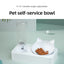 Pet Bowl 15 Degrees Tilt to Protect Cervical Vertebrae Dog Food Bowl Automatic Drinking Feeder Pet Feeding Supplies