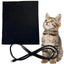 Reptile Heat Pad USB Dog Warming Heating Mat Waterproof Terrarium Heating Equipment 9.8x11.8 Inches Terrarium Pet Warmer Pad