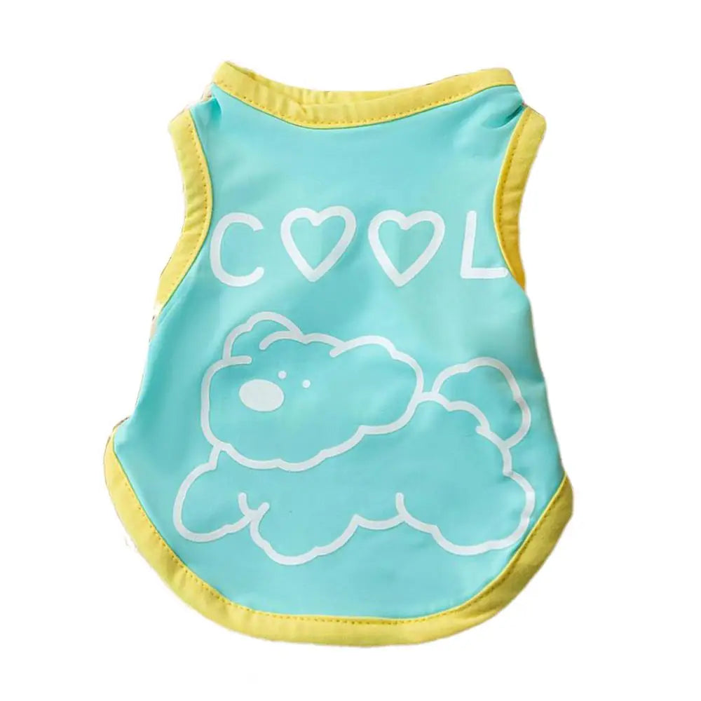 Female Dog Clothes Breathable Soft Dog Shirt Comfort Cooling Vest For Dog Small Dog Shirt Chihuahua Clothes For Daily Wear