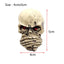 Resin Aquarium Ornaments Decoration Simulated Character Skull Decoration For Fish Tank Ornament Aquatic Pet Supplies Decorations