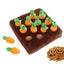 Squeaky Dog Toy Interactive Enrichment Dog Game 12 Carrots Snuffle Mat Carrot Farm Vegetable Squeaky Toy Pet Supplies Puzzle