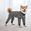 Full Cover Dog Jumpsuit Dog Recovery Suit After Surgery Anti Shedding Bodysuit Pet Claming Pajamas for Small Medium Large Dogs