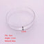 Transparent Aquarium Fish Tank Shrimp Food Feeding Circle Glass Feeder Floating Bottom Feeder Fish Shrimp Aquarium Accessories