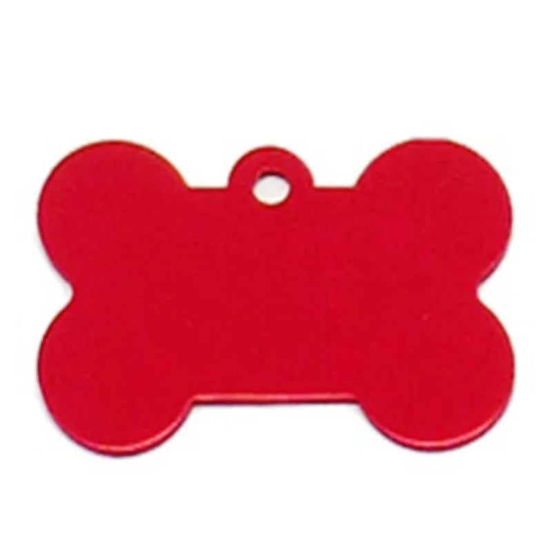 Dog Tag Personalized Pet Anti-Lost Dog Name Id Tag Free Engraving Dog Collar Pendant Dog Accessories for Small Medium Large Dogs