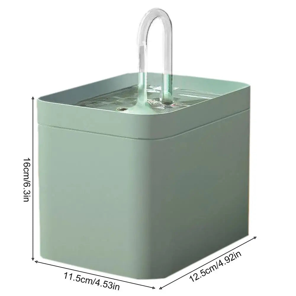 Pet Fountain Automatic Cat Water Dispenser 1.5L Drinking Water Dispenser Cat Water Bowl Pet Water Fountain With Filter For pets