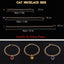 Luxury Dog Cat Necklace Jewelry with Heart Diamond Pendant Design Gold Chain Collar Pet Wedding Birthday Costume Accessories