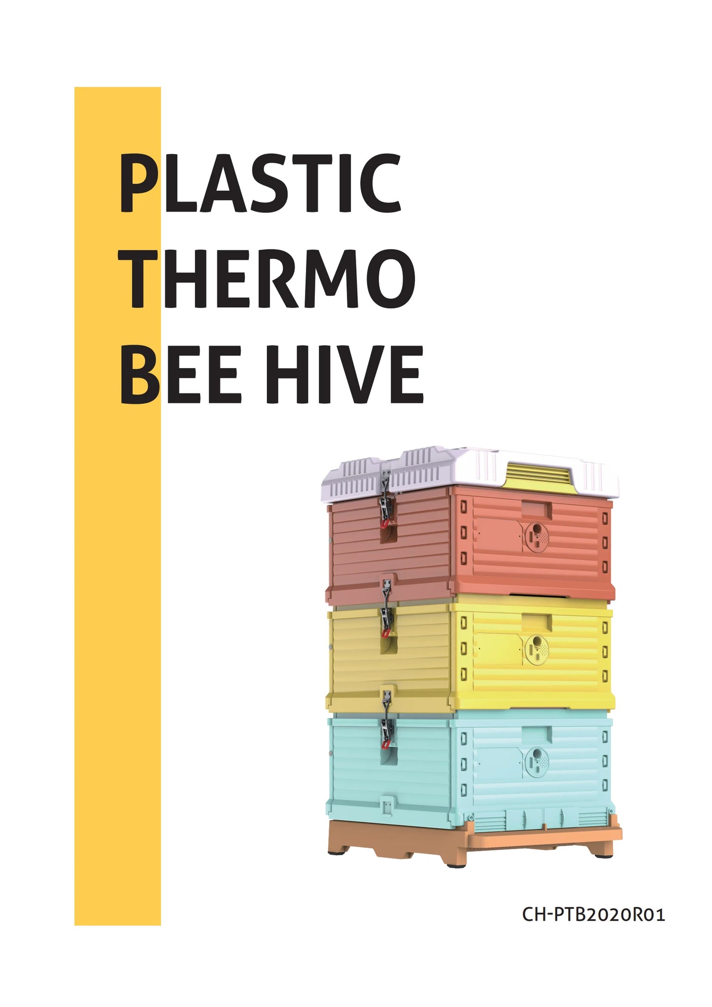 High Quality Plastic Thermo Honey Bee Hive 3 Layers Bee Hive Box For 10-frame Bee Hives For Sale Plastic Beehive/Beekeeping