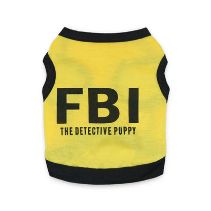 Tshirt For Dogs Cooton Dog Shirt Breathable Pet Summer T-shirt With Letters Male Dog Tshirts Outfits For Small Dogs Puppy Cat