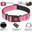 Pet Nylon Reflective Collar Cat and Dog Collar Adjustable Reflective Cat and Dog Collar