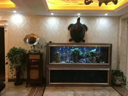 Cade The Latest Coral Super White Glass Aquarium Fish Wide No Border Aquarium Tank