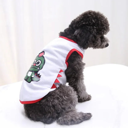 Dog Shirt Summer Dog Clothes Vest For Small Dogs Chihuahua Tshirt Puppy Yorkshire Terrier Pet Clothes Ropa Perro Pets Clothing