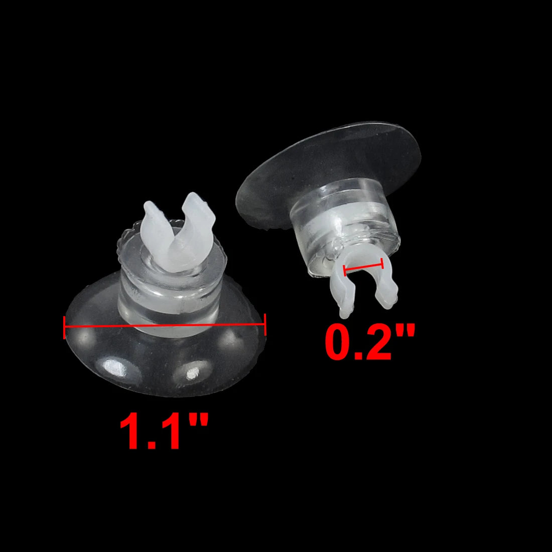 UXCELL 10/20/30/38/40/50/100PCS Aquarium Suction Cup For 5/6mm Air Line Pipe Tube Wire Holder Sucker Fish Tank Pump Accessories