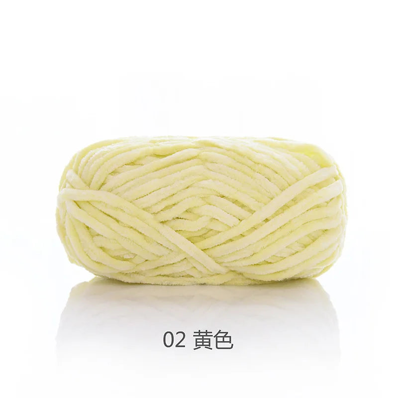 Ruyi bird warm fleece thick wool handmade DIY crochet woven golden velvet hook shoe thread wool ball