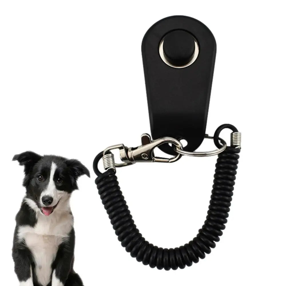 Dog Training Clicker Puppy Clicker with Wrist Strap Lightweight and Durable Pet Training Clicker for Dog Training Tool Clicker