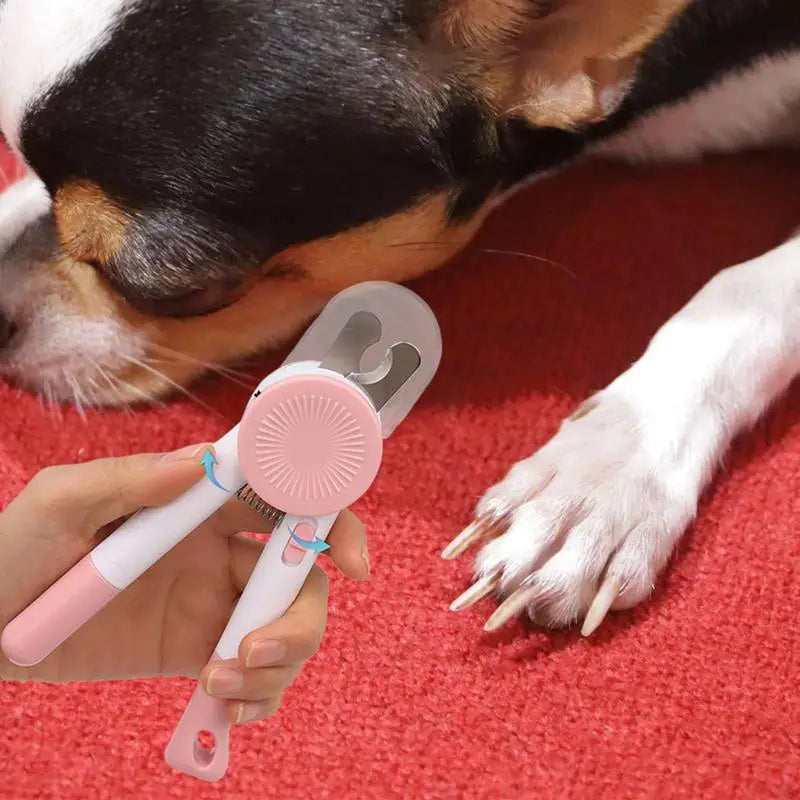 Nail Clippers For Dog Kitten Nail Clippers Cat Claw Trimmer For Nail Bloodline To Avoid Over Cutting Led Light Pet Nail Grooming