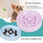 Plastic Dog Cat Slow Food Bowls Non-slip Food Storage Container Pet Feeding Dog Food Bowl Water Bottle For Pets Bowl Feeder Dish