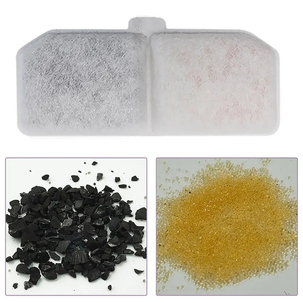 Pet Fountain Filter Replacement Activated Carbon Fountain Filter Replacement For Dog Easy To Apply Water Fountain Filters Cat
