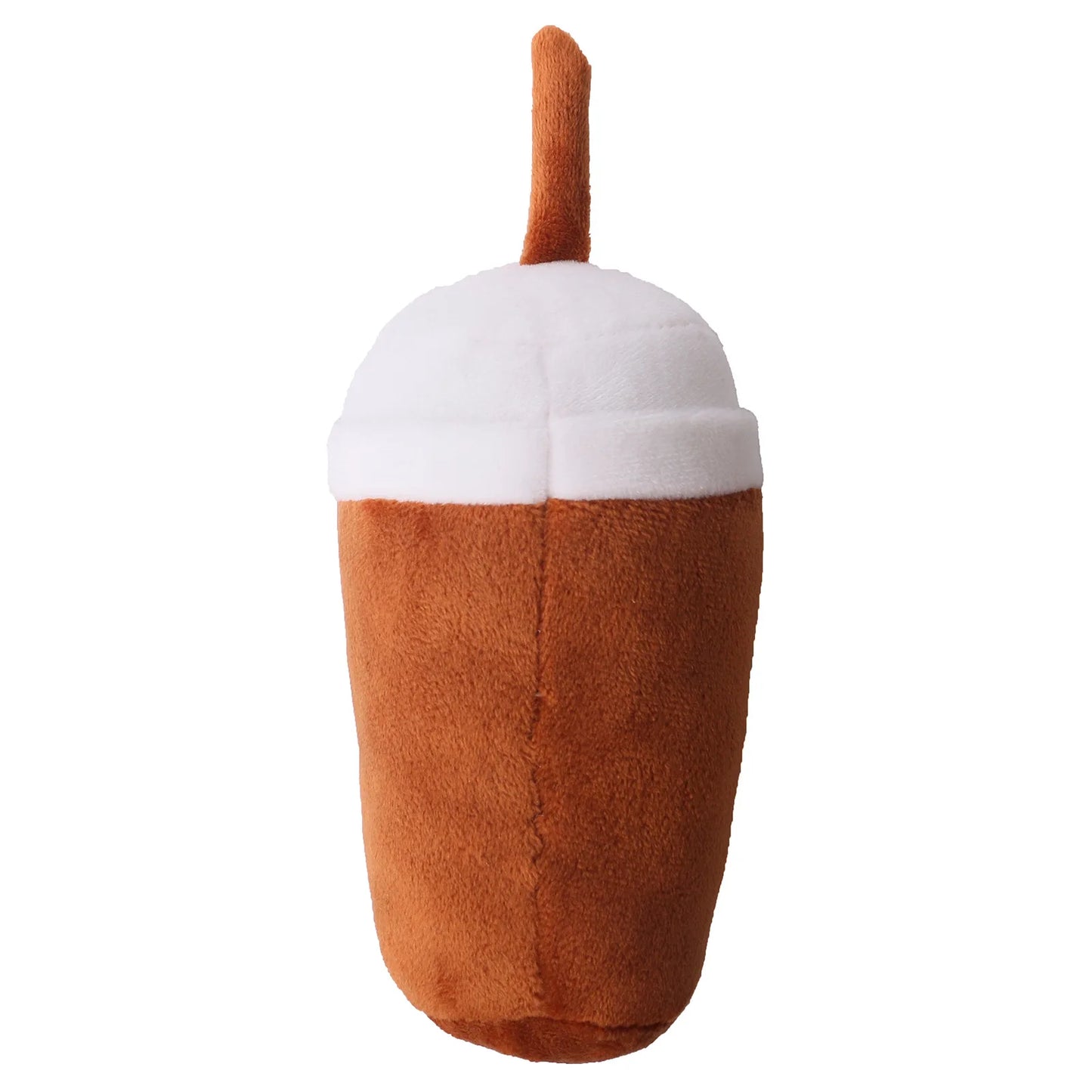 Dog Plush Toy Dog Beverage Coffee Series Plush Filled Coffee Cup Pet Toys Squeak Puppy Toys Fleece Squeak Toys