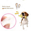 Pet Toys Cute Pet Chewing Teething Toys Cartoon Embroidery Bite-resistant Decompression Duck Pig Elephant Sounding Toys