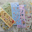 Shimmering 3D Gilding Sticker Set - Dragonfly, Jellyfish & Feather Designs - 3 Sheets/pack - Premium PET Decor for Notebooks, Sc