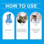 Cat Dry Shampoo Waterless Cat Shampoo Licking Safe Dry Shampoo 60ml Gentle Foam Shampoo For Cats Deep Cleansing Relieves Itchy