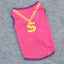 2pc Quick Dry Dog Shirt, Mesh Summer Dog Clothes Dollar Vest for Small Dogs,Sun-Protection Sleeveless Shirts for Dog Puppy Vest