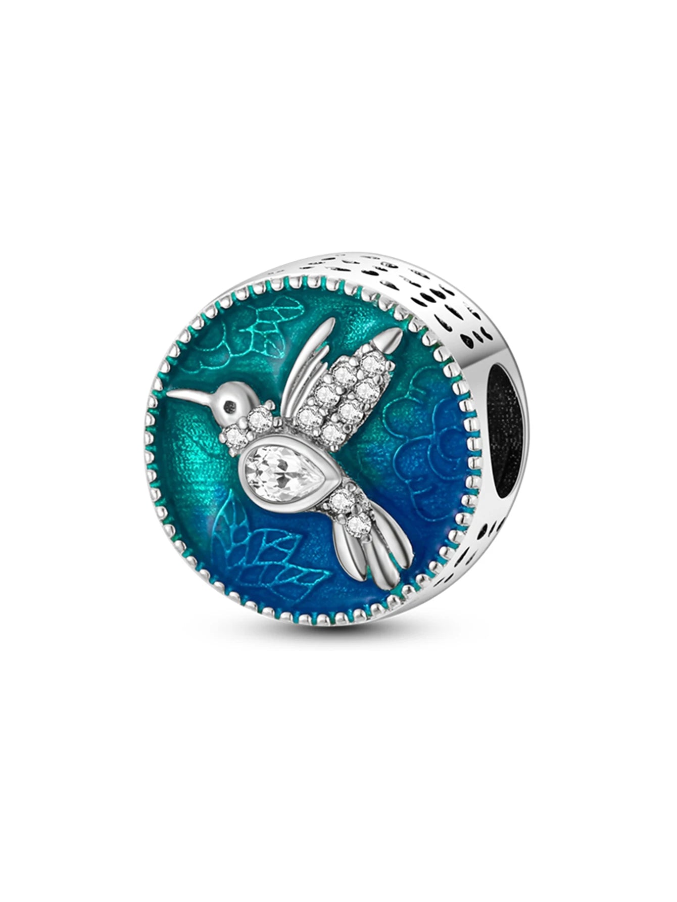 MULA 1PC Silver Plated Pig Bird Beads Fit Original Charm Bracelet DIY Jewelry Making For Woman