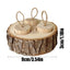 Hamster Enrichment Foraging Toys Wooden Snuffle Rabbit Toy Wooden Interactive Enrichment Treat Dispenser For Gerbils Rats