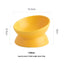 Ceramic bowl, cat bowl, dog bowl, pet bowl, slanted mouth, high foot protection, cervical spine, dog, cat, food bowl, pet suppli