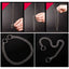 Dog Collar Slip Chains for Dogs Smooth Flat Stainless Steel Choke Chain Collar for Training Small Medium Large Dogs Pet Products