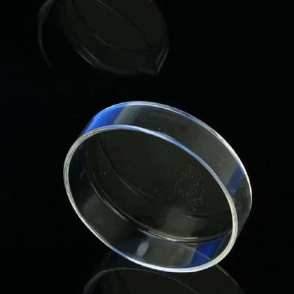 Transparent Aquarium Fish Tank Shrimp Food Feeding Circle Glass Feeder Floating Bottom Feeder Fish Shrimp Aquarium Accessories