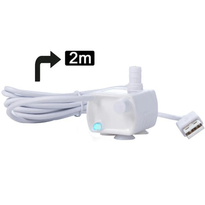 USB Replace Water Pump for Pet Cat Dog Water Fountain Pump Cat Water Dispenser Dog Water Dispenser Fish Tank Submersible Pump