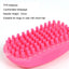 Massage Bathing Soft Needle Comb Pet Dog Cat Brush Grooming Accessories Clean Tools Silicone Brush Dog Cat Combs For Grooming