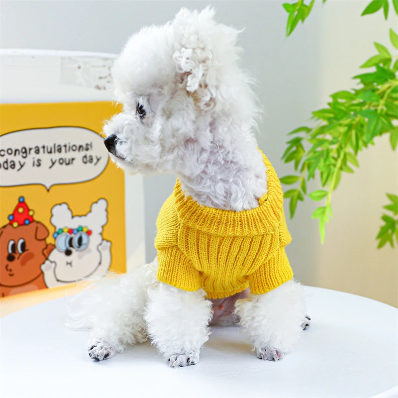 Halloween Party Pet Dog Clothes Dinosaur Shaped Dark Green Lovely Sweaters Cat Outfits Warm Knitted Cosplay York Kitten Clothing
