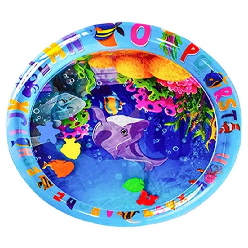 Water Play Mat For Cats Water Mat For Cat And Dog Thickened Water Sensory Playmat Pet Playing Water Sensory Pad 65cm
