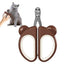Pet Nail Clippers Sturdy Non-slip Handles Cat Claw Trimmer Puppy Toenail Cutter Professional Anti-Slip Safe Pet Detailing Tool