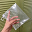Clear Zipper Storage Bag Durable Travel Storage Bag Socks Stationery jewelry bag Waterproof Zipper Lock Self Seal Portable bag