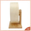 Hamster Running Wheel Golden Bear Mute Wooden Belt Bracket With Cork Pad Roller Sports Golden Bear Landscaping Pet Supplies