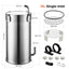 Aquarium External Filter Barrel ADA Style Fish Tank Grass Tank Stainless Steel Pro Canister Filter Premium Filter Barrel 어항 악세사리