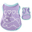 Female Dog Clothes Breathable Soft Dog Shirt Comfort Cooling Vest For Dog Small Dog Shirt Chihuahua Clothes For Daily Wear