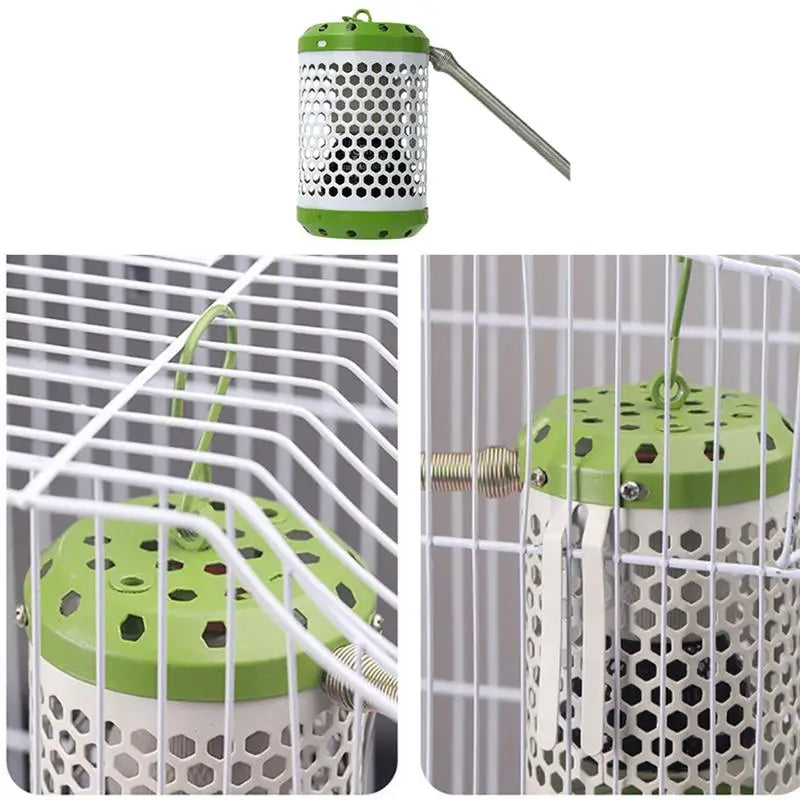 Heat Lamp Guard Reptile Light Anti-Scald Heater Guard Bird Cage Supplies Mesh Cage For Parakeets Chickens Parrots